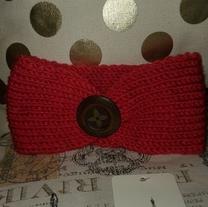 Dark pink headband